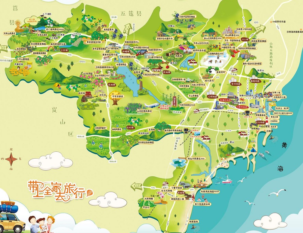 屯昌景区使用手绘地图给景区能带来什么好处？